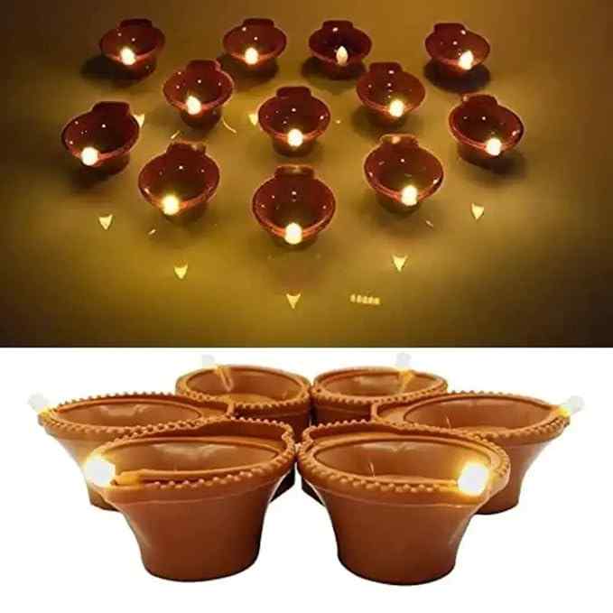 Water Sensor Diya Pack of 6