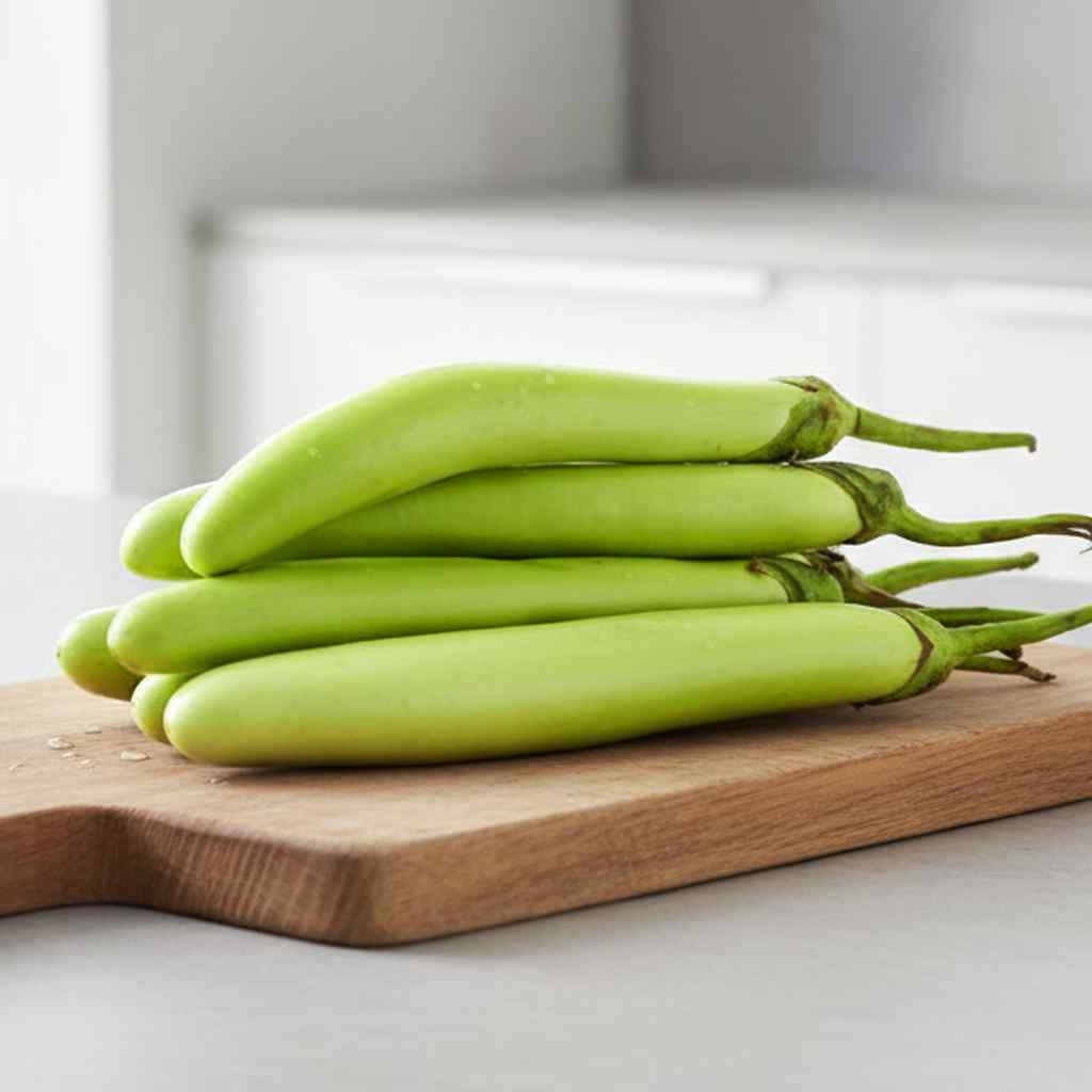 Long Green Brinjal
