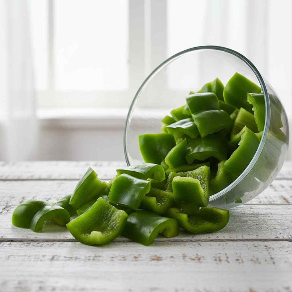Capsicum - Green ( Big Dicd)