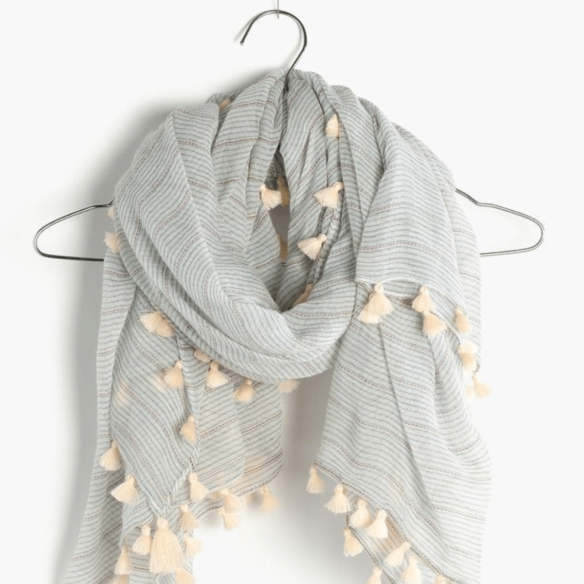 Wispstripe Square Scarf