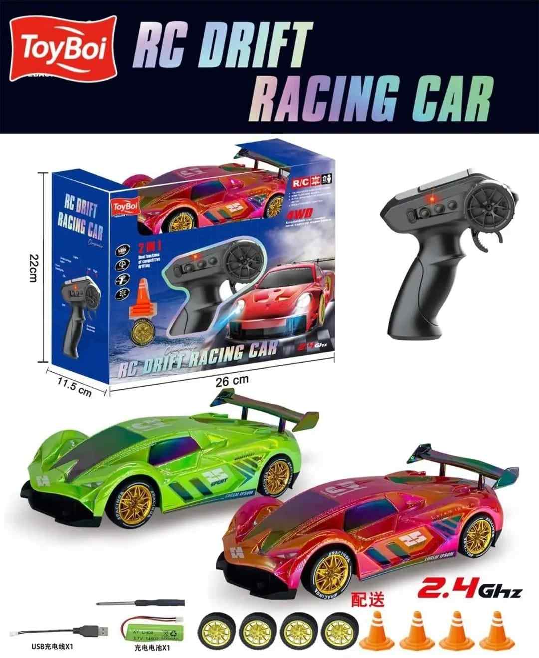 RC DRIFT RACKING CAR - TOYBOI SPORTS