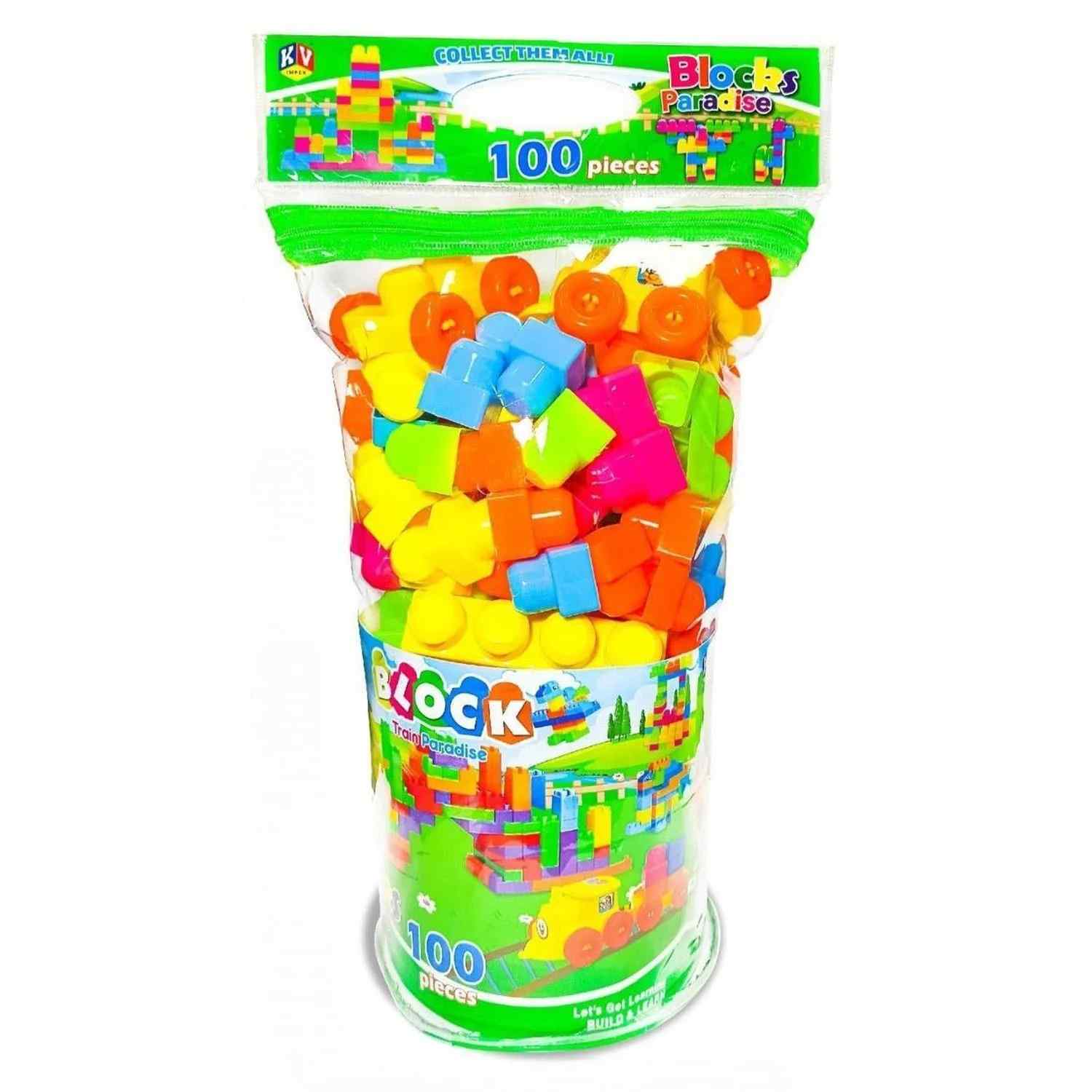 Building Block Train Paradise 100pcs