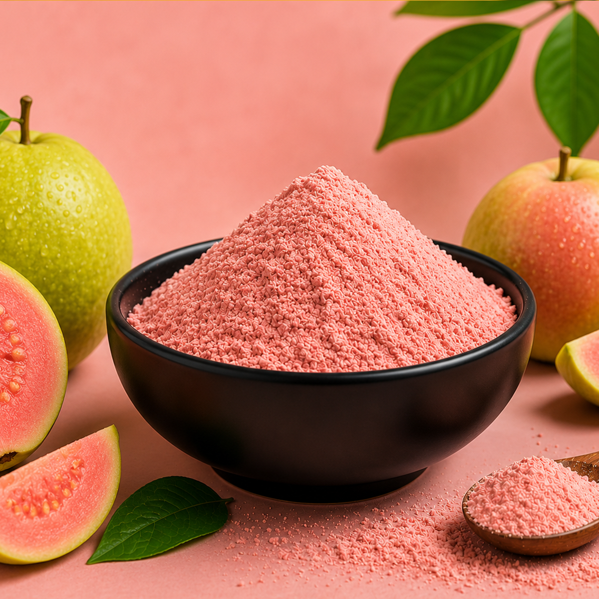 Freeze-Dried Pink Guava Powder (100g)